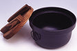 Ikenaga Iron Works Iron Rice Pot 3-go(540ml) cooked Made in Japan Black 312714_3