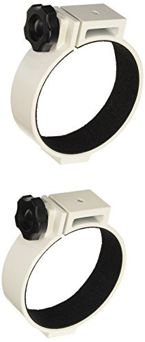 Vixen Telescope Accessory Telescope attachment SX Tube Rings 90mm White 2664-01_1