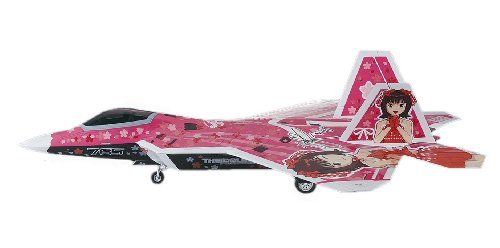 Hasegawa 1/48 F-22A Raptor The Idolmaster Haruka Amami Model Kit NEW from Japan_5