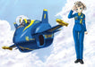 Hasegawa EGGPLANE 15 F/A-18 Blue Angels Model Kit NEW from Japan_2