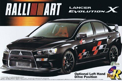 Aoshima 1/24 Lancer Evolution X Rally Art Ver. (Model Car) NEW from Japan_1