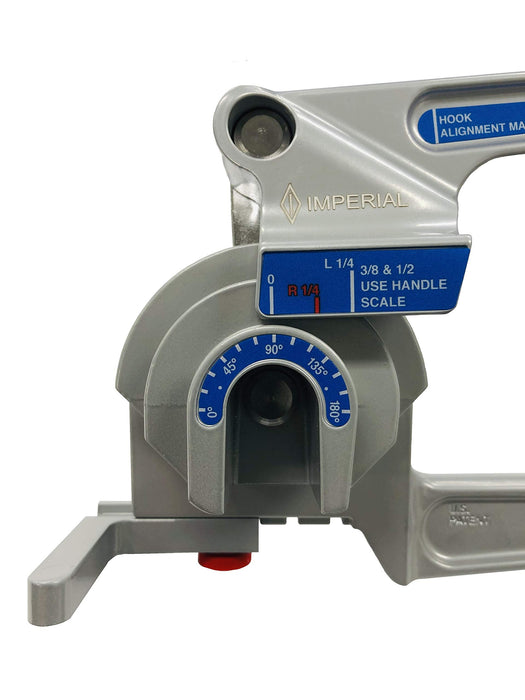 IMPERIAL BBK 370-FH 3 Head Tube Bender 1/4 3/8 1/2 ‎Bending angle: 180 degrees_3