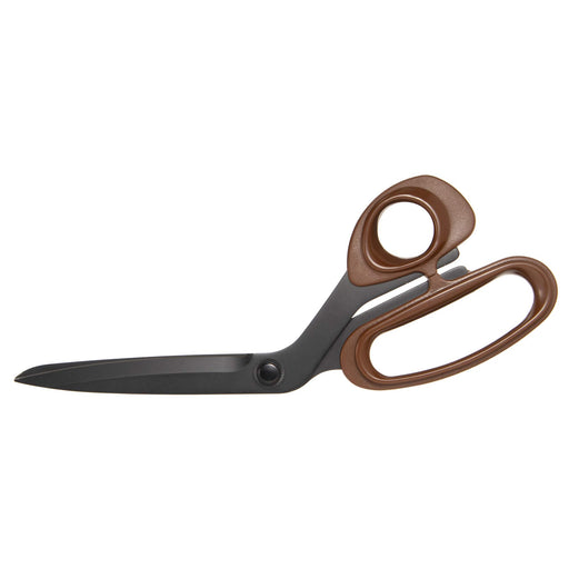Black Scissors 23cm Teflon 5230 KZ0080 Adhesive tape & glue don't stick NEW_1