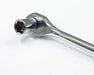 KOKEN 3/8 inch STANDARD RATCHET HANDLE 3753N 200mm Knurled grip NEW from Japan_2