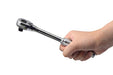 KOKEN 3/8 inch STANDARD RATCHET HANDLE 3753N 200mm Knurled grip NEW from Japan_7
