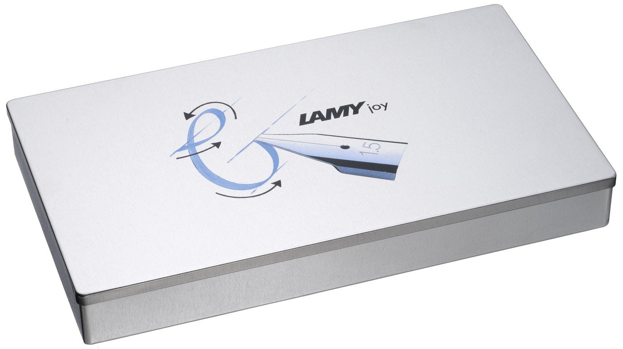 LAMY Joy AL 011 Calligraphy Set in Black and Aluminium with Black Ink Cartridges_3