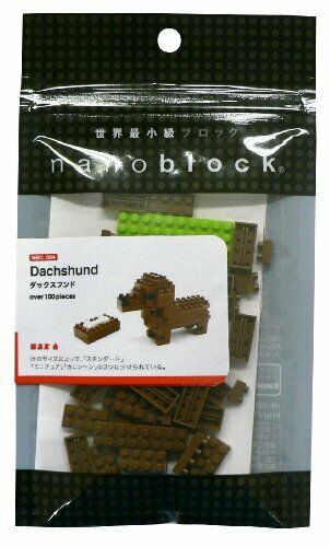 nanoblock Dachshund NBC-010 NEW from Japan_1