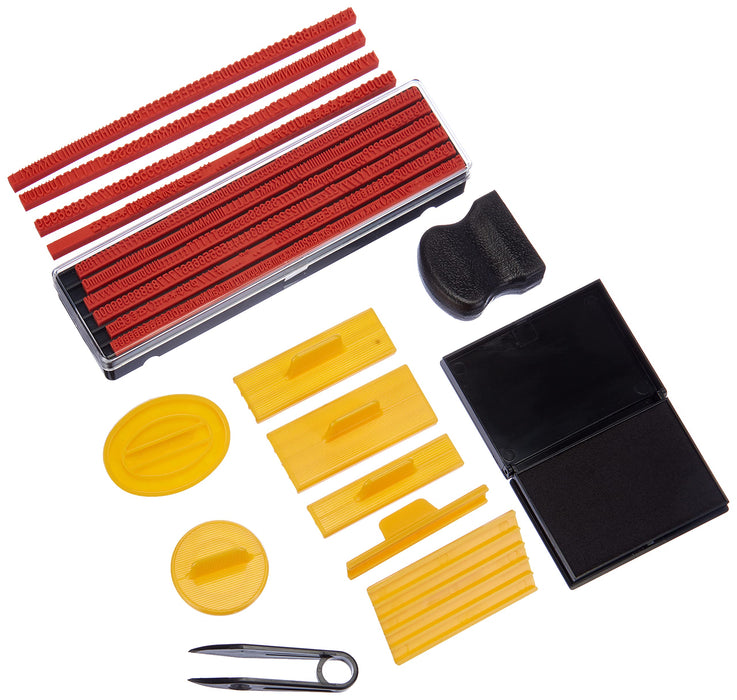 Stantec Shiny Stamp Printing Kit S-200 4mm 405 pcs 5mm 196 pcs Rectangle ABS NEW_2