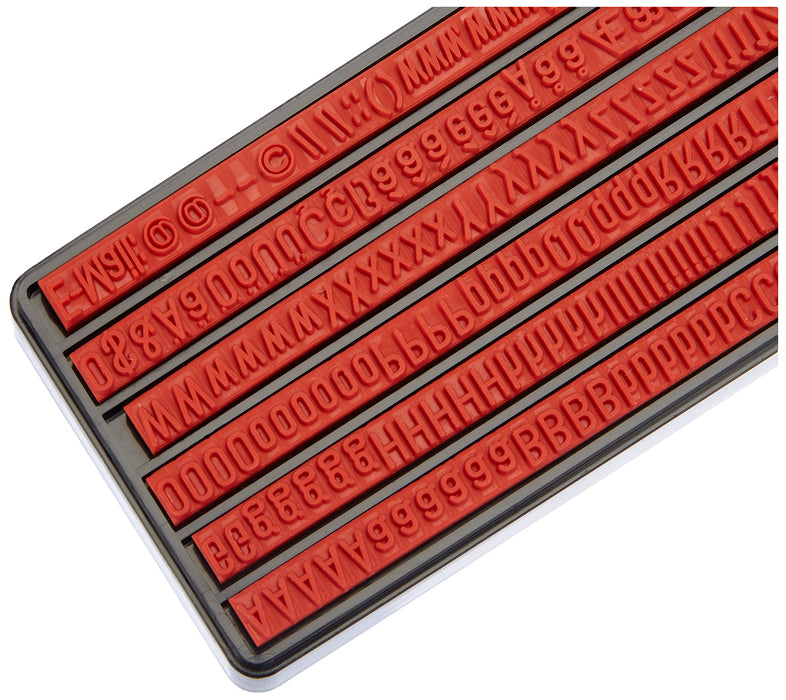 Stantec Shiny Stamp Printing Kit S-200 4mm 405 pcs 5mm 196 pcs Rectangle ABS NEW_4