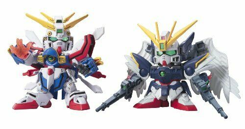 God Gundam & Wing Gundam Zero Custom SD Gundam Model Kits NEW from Japan_1