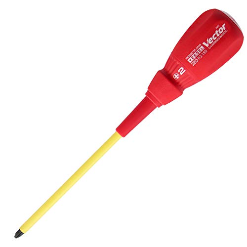 Vessel Vector Screw Driver Electric Works + 2 x150 No. 285 236mm NEW from Japan_1
