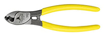 King TTC Cable Cutter CA-22 164mm Double Edge Type Made In Japan Yellow NEW_1