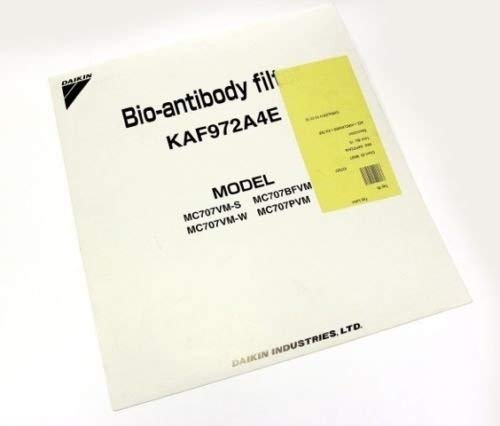 Daikin air cleaner bio-antibody filter KAF979B4 (KAF979A4 / KAF972A4 successor)_1