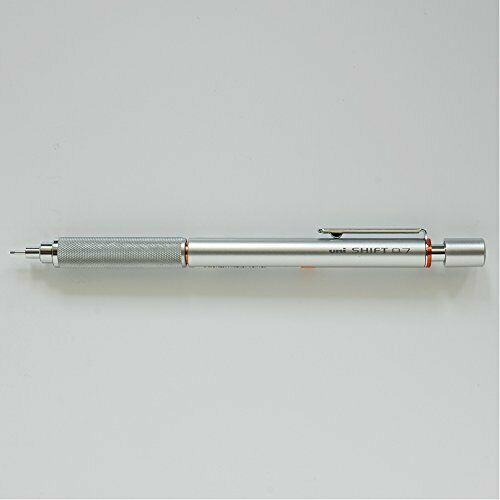 Mitsubishi uni M71010.26 SHIFT 0.7mm Mechanical Pencil Silver NEW from Japan_3
