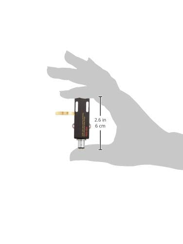 Yamamoto Acoustic craft Africa ebony made head shell 6N with lead wire HS-1AS_4