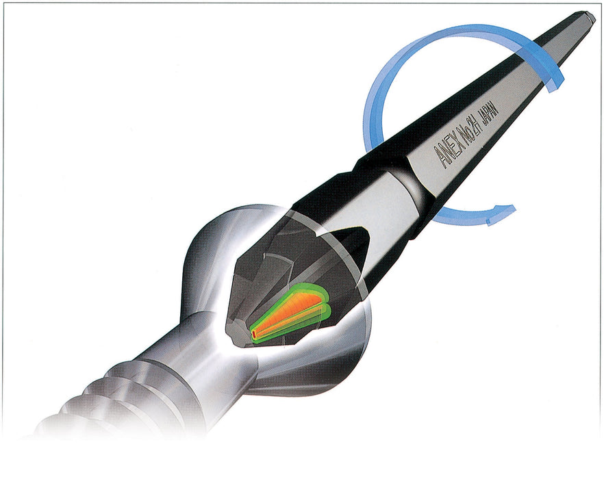 ANEX Screwdriver Hyper Bit Set AHM10-035 10pcs w/Dedicated bit holder,Magnet NEW_2