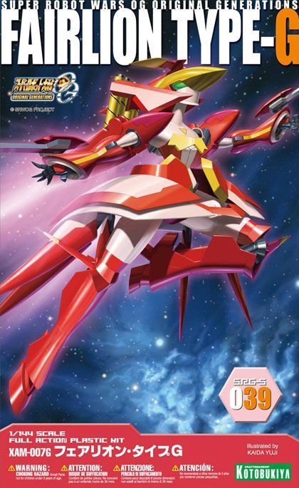 KOTOBUKIYA 1/144 SUPER ROBOT WARS OG SRG-S 039 FAIRLION TYPE-G Model Kit NEW_1