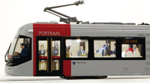 KATO 14-801-1 UNITRAM Toyama Rail PORTRAM Tram TLR0601 (Red) NEW from Japan_4