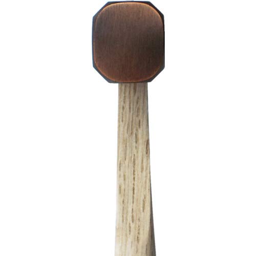 Kakuri Sangyo Ryuzo Bronze Octagonal Sledge hammer 185g natural wood ‎41208 NEW_3