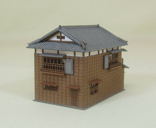 Sankei MP03-14 Japanese Noodle Shop 1/150 N gauge Made in Japan Paper Craft NEW_2