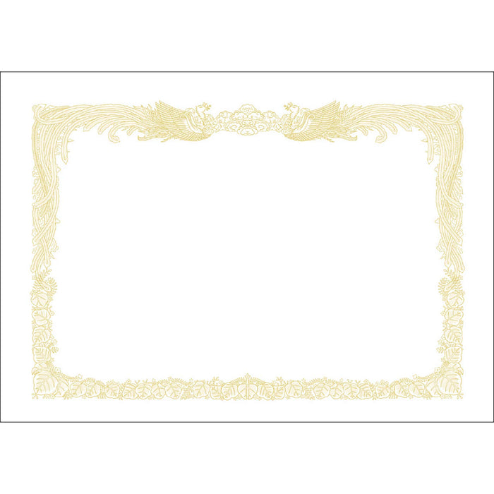 Sasagawa Certificate Paper Taka Mark OA Compatible Vertical A3 10piece 10-1080_1