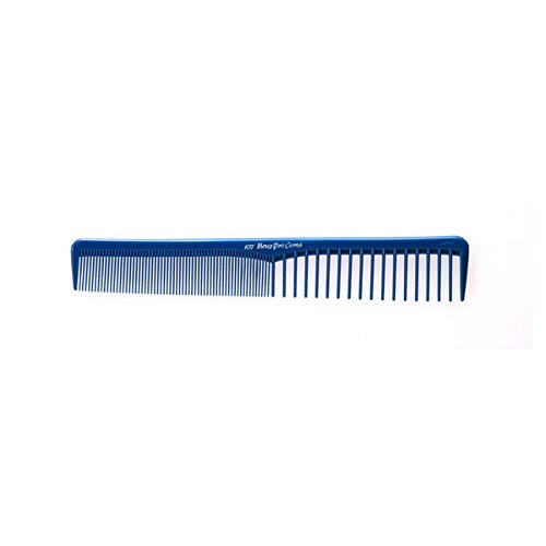 Hongo Professional Cut Comb No.107 Blue for Nomal Hair for hair cut, hair color_1