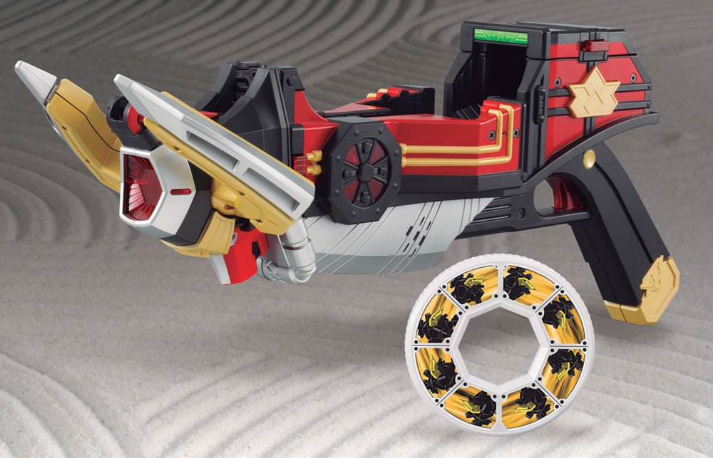 Bandai Power Rangers Samurai Sentai Shinkenger Hiden Souten Jyu Mougyu Bazooka_2