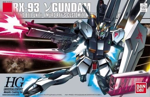 BANDAI HGUC 1/144 RX-93 Nu GUNDAM METALLIC COATING Ver Plastic Model Kit Japan_1