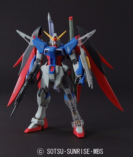 BANDAI MG 1/100 ZGMF-X42S DESTINY GUNDAM with Extend Clear Parts Model Kit Japan_2