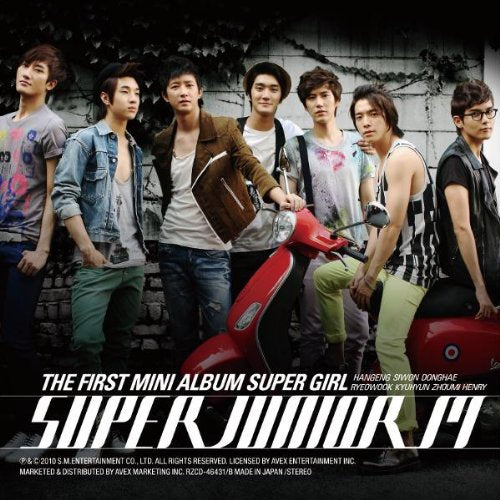 THE FIRST MINI ALBUM "SUPER GIRL" Super Junior M CD+DVD RZCD-46431B K-Pop NEW_1