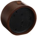 Lemnos Riki Alarm Clock - Brown WR09-15 BW NEW from Japan_3