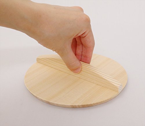 Ichihara woodworking shop drop lid wooden Otoshi Buta Made in Japan 16cm Spruce_3