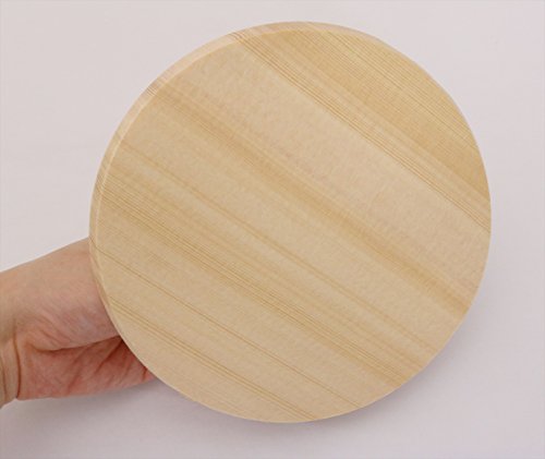 Ichihara woodworking shop drop lid wooden Otoshi Buta Made in Japan 16cm Spruce_5