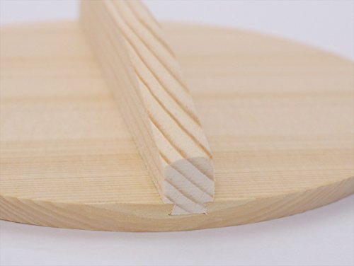 Ichihara woodworking shop drop lid wooden Otoshi Buta Made in Japan 16cm Spruce_7