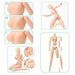 Obitsu doll 27cm woman normal Whitey soft vinyl action figure body NEW_5