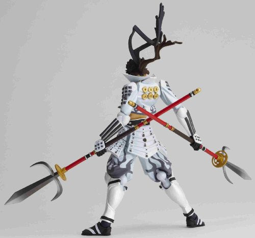 KAIYODO No.80EX Sengoku BASARA Sanada Yukimura White Ver. Figure 8707313 NEW_2