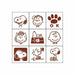 Beverly New Check Snoopy stamp BE-CK9-015 from Japan_2