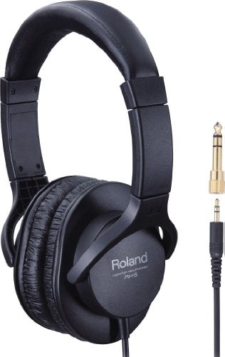 Roland Monitor Headphones RH-5 Black Suitable For Digital Piano and V-drum NEW_1