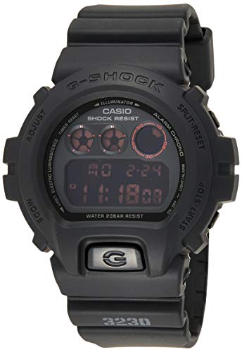 CASIO Watch G-SHOCK MAT BLACK RED EYE DW-6900MS-1DR Black (G357) NEW from Japan_1