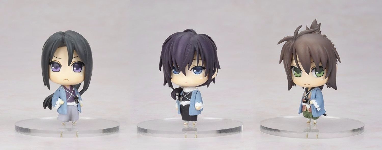 Kotobukiya One Coin Grande Figure HAKUOKI Shinsengumi Kitan 9 Pcs BOX Set NEW_2