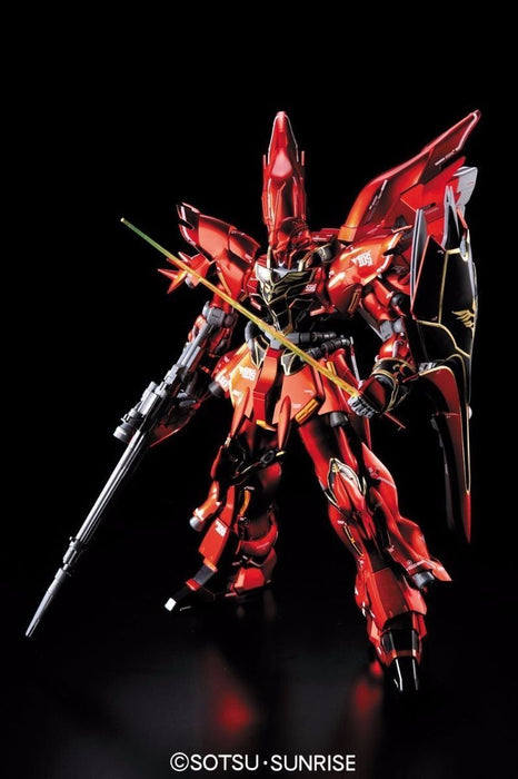 BANDAI MG 1/100 MSN-06S SINANJU Titanium Finish Plastic Model Kit Gundam UC_3