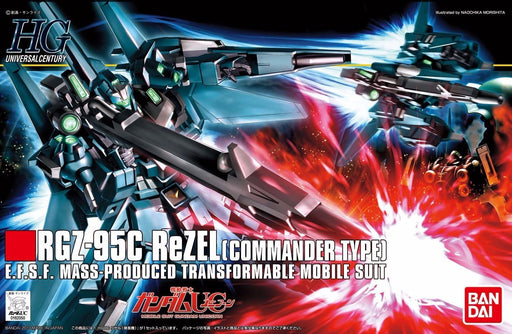 BANDAI HGUC 1/144 RGZ-95C ReZEL COMMANDER TYPE Plastic Model Kit Gundam UC Japan_1