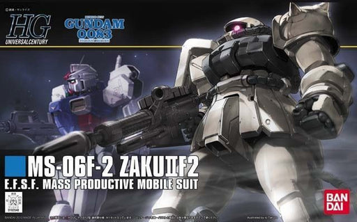 BANDAI HGUC 1/144 MS-06F-2 ZAKU II F2 E.F.S.F. Plastic Model Kit Gundam 0083_1