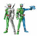 S.H.Figuarts Masked Kamen Rider W DOUBLE CYCLONE TRIGGER & METAL BANDAI Japan_1