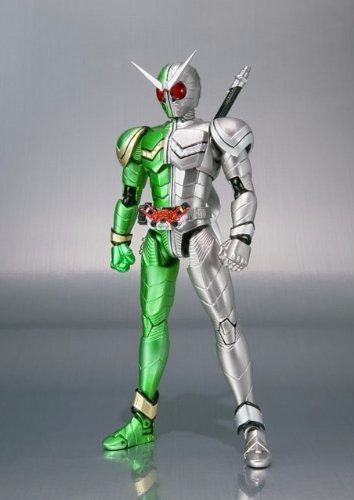 S.H.Figuarts Masked Kamen Rider W DOUBLE CYCLONE TRIGGER & METAL BANDAI Japan_2