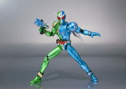 S.H.Figuarts Masked Kamen Rider W DOUBLE CYCLONE TRIGGER & METAL BANDAI Japan_3