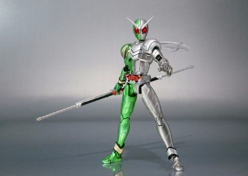 S.H.Figuarts Masked Kamen Rider W DOUBLE CYCLONE TRIGGER & METAL BANDAI Japan_4