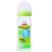 Pigeon baby bottle Heat resistant glass made 240ml light green_1