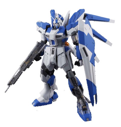 BANDAI MG 1/100 RX-93-v2 Hi Nu GUNDAM with Extend Clear Parts Plastic Model Kit_1