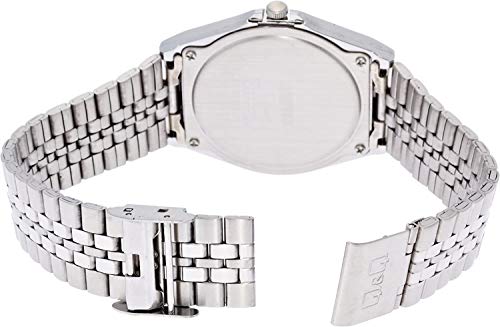 CITIZEN Q&Q SOLARMATE H980-205 Solar Men's Watch Stainless Steel Silver NEW_3